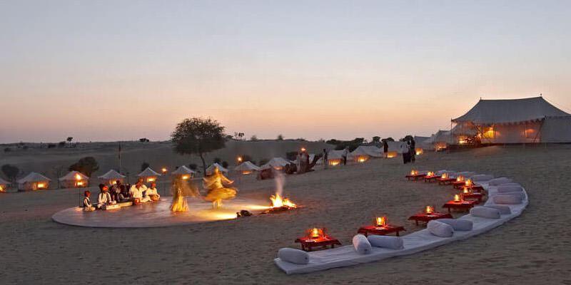 5 Best desert stays in India.