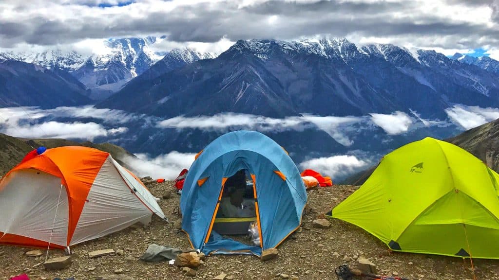 Best camping sites in India.